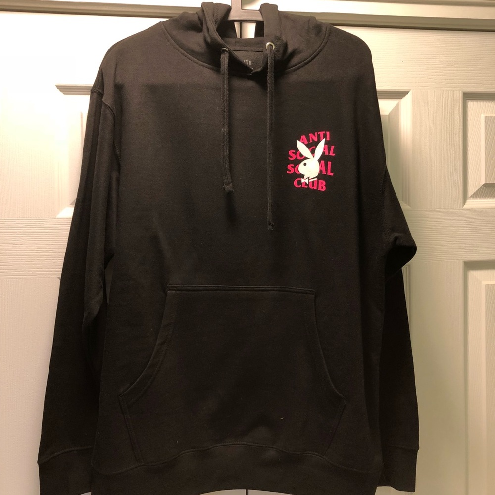 Anti social social club x Playboy Hoodie size M